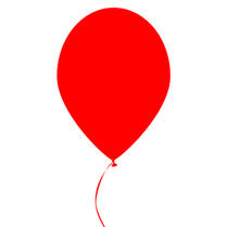 red balloon graphic